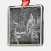 Marley's Ghost Metalen Ornament (Links)