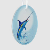 Marlin Bleu Jaillissant de l'Océan (devant)