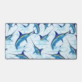 Marlin Bleu Jaillissant de l'Océan (Recto)