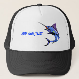 Marlin Bleu Parti Pêcher Casquette