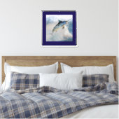 Marlin de saut d'impression en toile étirée (Insitu(Chambre))