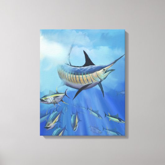 Marlin Hunt Canvas Afdruk (Voorkant)