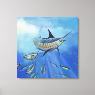 Marlin Hunt Canvas Afdruk