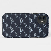 Marlin Pattern Case-Mate iPhone Case (Achterkant (horizontaal))