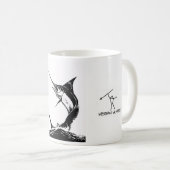 Marlin pêchant la tasse de café (Devant droit)