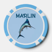 Marlin Poker Chips (Achterkant)