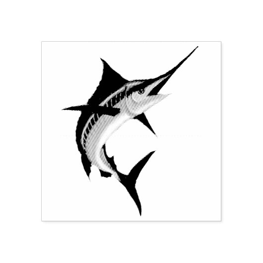 Marlin Rubberstempel (Afrduk)