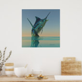 Marlin Sport Fish Print (Keuken)