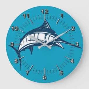 Marlin springt grote klok