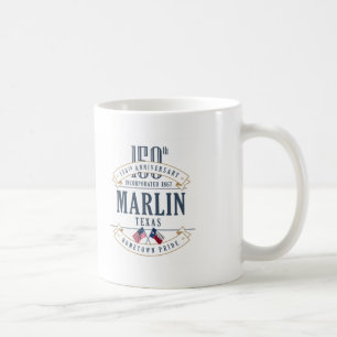 Marlin, tasse d'anniversaire du Texas 150th