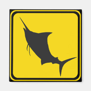 Marlins Ahead. Magneet