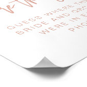 MARLO Boho Blush Roze Waar Waren Zij Bord Poster (Hoek)