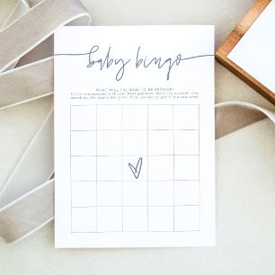 MARLO Boho Carte de jeu de bingo pour Baby Shower 