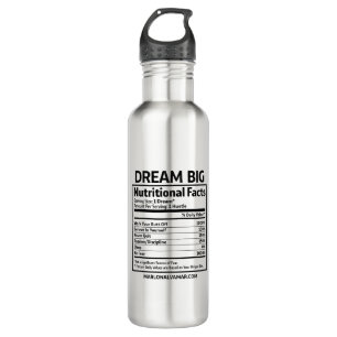 Marlon Alvamar Dream Big Water Bottle Waterfles