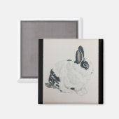 Marlon Bundo afbeelding magnet Magneet (Voorkant / Achterkant)