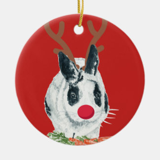 Marlon Bundo-kerstornament Keramisch Ornament