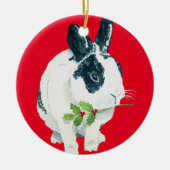 Marlon kerstaartversiering heilig keramisch ornament (Voorkant)