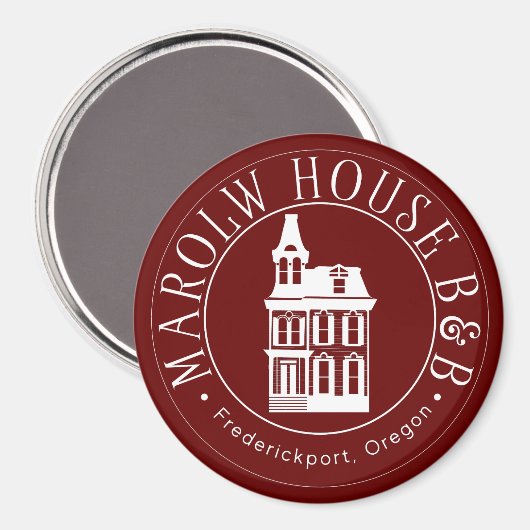 Marlow House B & B Magnet (Recto/Verso)