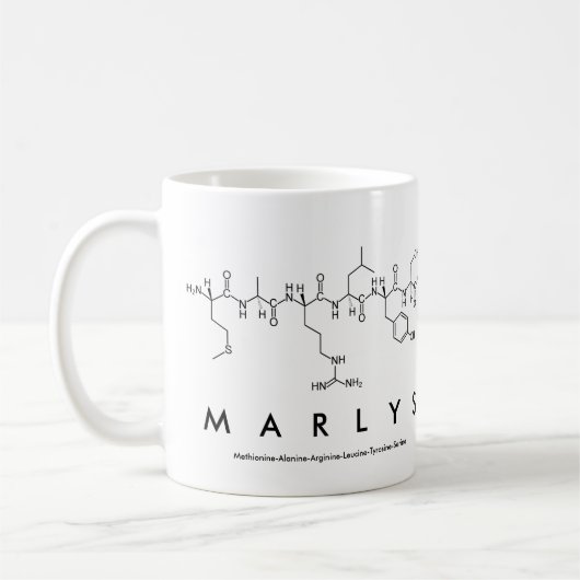 Marlys peptide nom mug (Gauche)