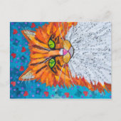 Marmalade Cat Briefkaart (Voorkant)