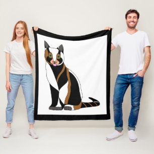 Marmalade Cat Fleece Deken
