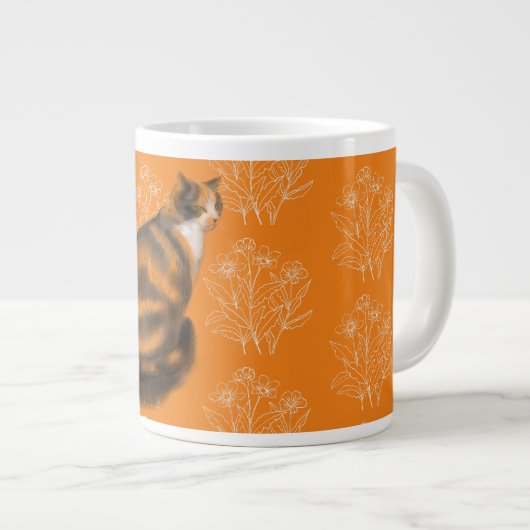 Marmalade chat géant tasse à café (Devant droit)