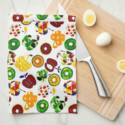 Marmalade Colorway Theedoek (Quarter Fold)