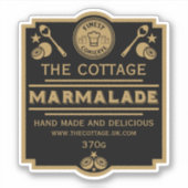 Marmalade Conserve Maker Sticker (Voorkant)
