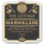 Marmalade Conserve Maker Sticker (Voorkant)