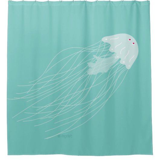 Marmalade - De kwallen Douchegordijn (Voorkant)