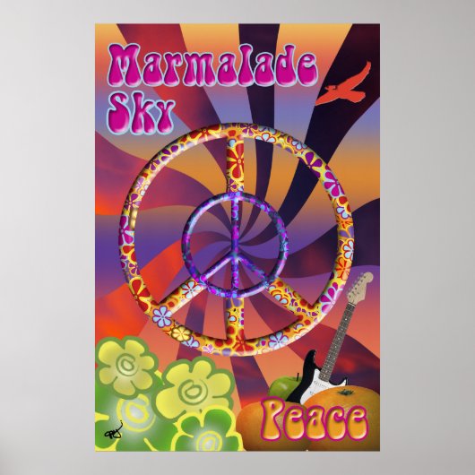 Marmalade Sky Poster (Voorkant)