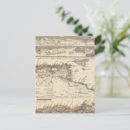 Marmarica, Cyrenaica, Afrika, Numidia Briefkaart (Staand voorkant)