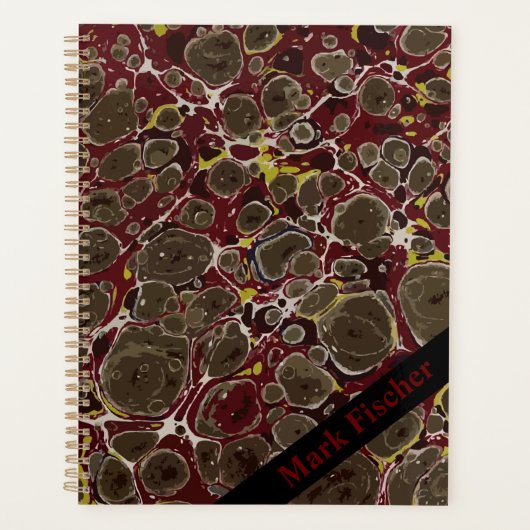 Marmer Abstract Planner (Voorkant)