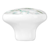 MARMER ABSTRACTE DOUANE KERAMISCHE KNOP (Zijkant)