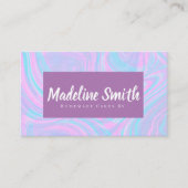 Marmer Abstracte Homemade Cake Bakery Visitekaartje (Voorkant)