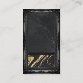 Marmer Achtergrond |  LIJST Visitekaartje (Achterkant)