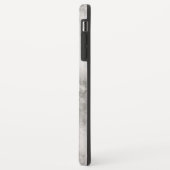 Marmer Achtergrond met Monogram Case-Mate iPhone Case (Achterkant/links)