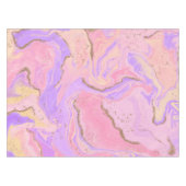 Marmer achtergrond - roze en paars tafelkleed (Voorkant (Horizontaal))
