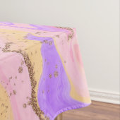 Marmer achtergrond - roze en paars tafelkleed (Voorbeeld)