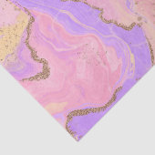 Marmer achtergrond - roze en paars tissuepapier (Detail)