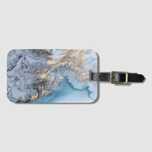 marmer bagagelabel (Voorkant (horizontaal))