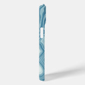 marmer blauw Case-Mate iPhone case (Achterkant / Rechts)