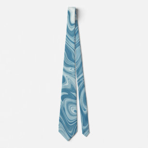 marmer blauw stropdas