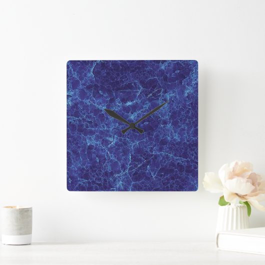 Marmer Blue Wall klok (Huis)