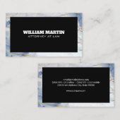 Marmer Border | Klassiek Visitekaartje (Voorkant / Achterkant)