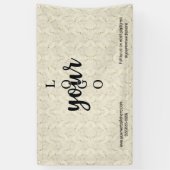 Marmer Company Convention Market Spandoek (Verticaal)