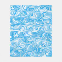 Marmer Draai Textuur - Blauwe Tinten
