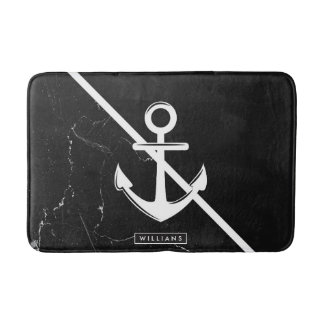 Marmer en Anchor Badmat