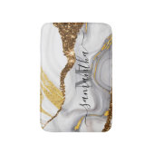 Marmer en Glitter Badmat (Voorkant Verticaal)