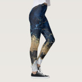 Marmer en Glitter Leggings (Rechts)